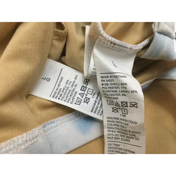 Old Navy Bikini 2 piece Swim Suit~Blue/Stars~Padded~size Girls L Large~NEW! NWT - Picture 3 of 5